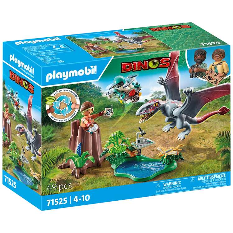 Playmobil Dinos Παρατηρώντας τον Διμορφοδόντα