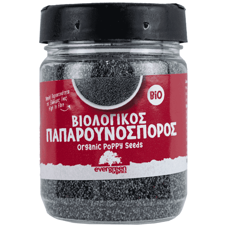 Evergreen Organics Παπαρουνόσπορος 120gr