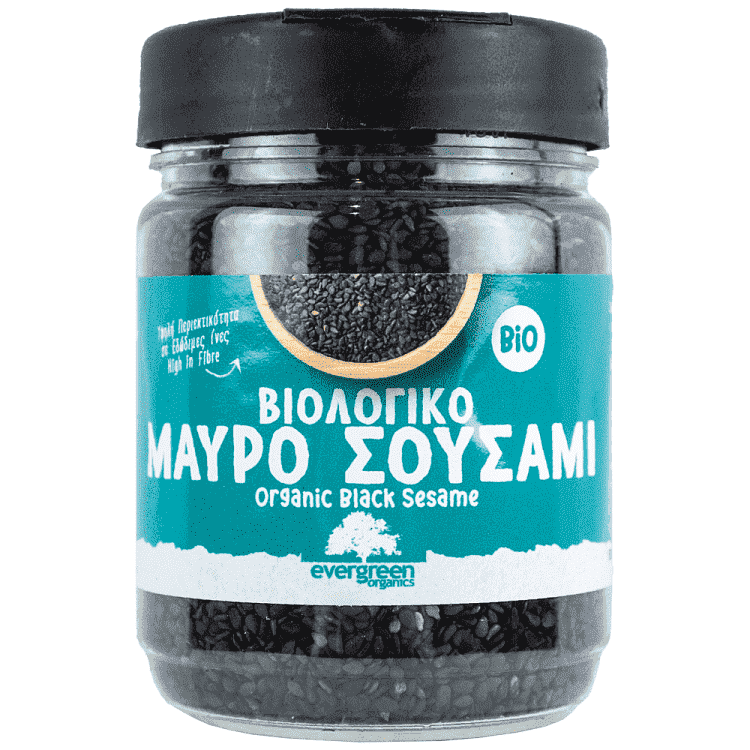 Evergreen Organics Σουσάμι Μαύρο 115gr