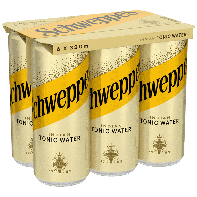 Schweppes Indian Tonic 330ml 6τεμ
