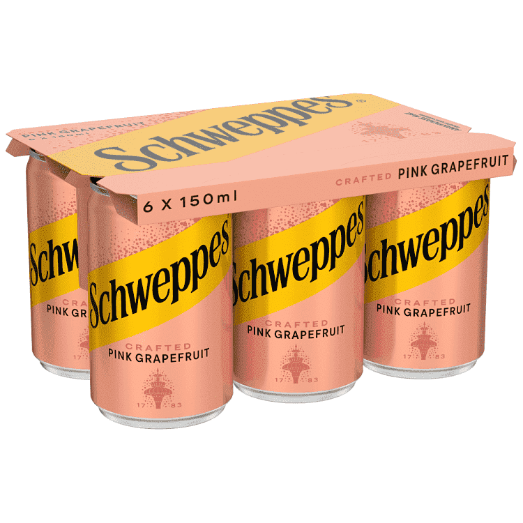 Schweeppes Pink Grapefruit 6x150ml