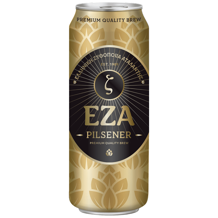 Eza Pilsener Μπίρα Κουτί 500ml 4τεμ