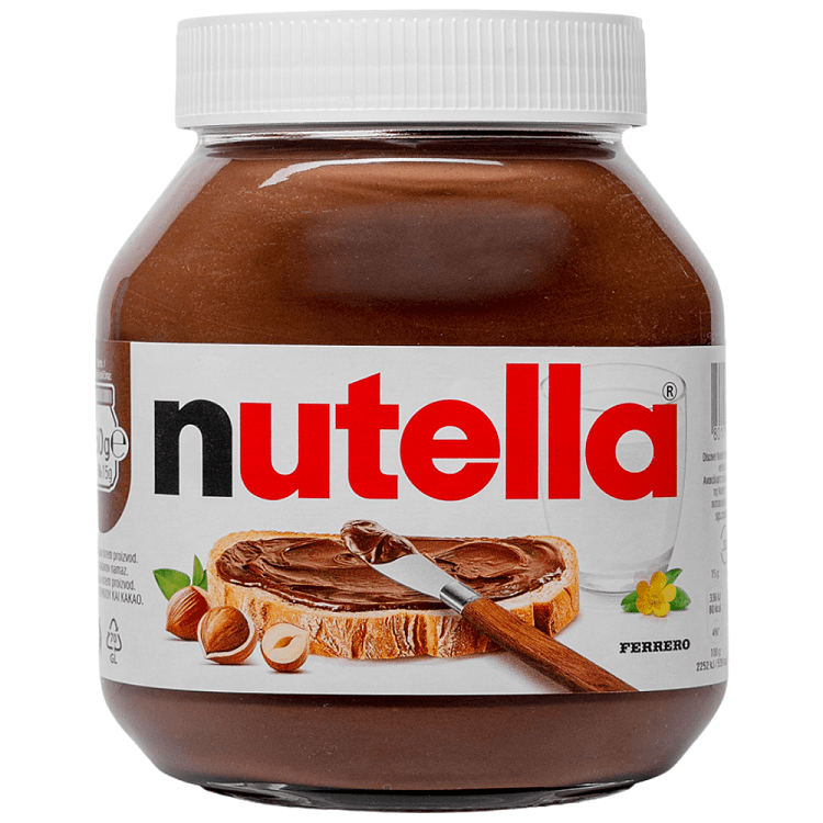 Ferrero Nutella Πραλίνα Φουντουκιού 750gr
