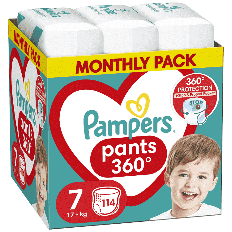 Pampers Pants N.7 17+kg 114τεμ