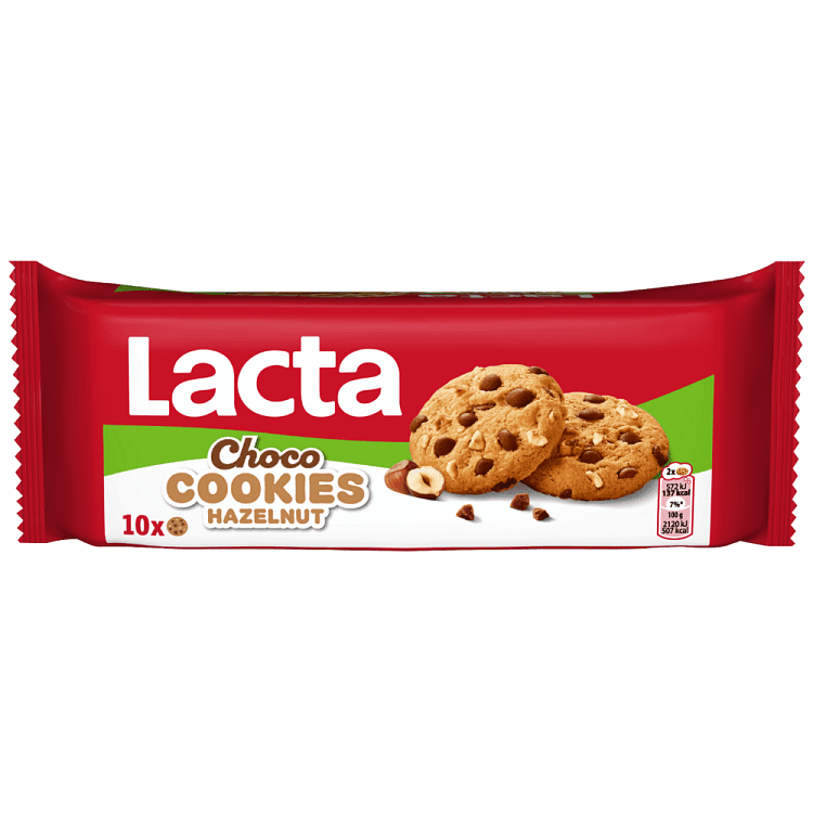 Lacta Choco Cookies Nut 135gr
