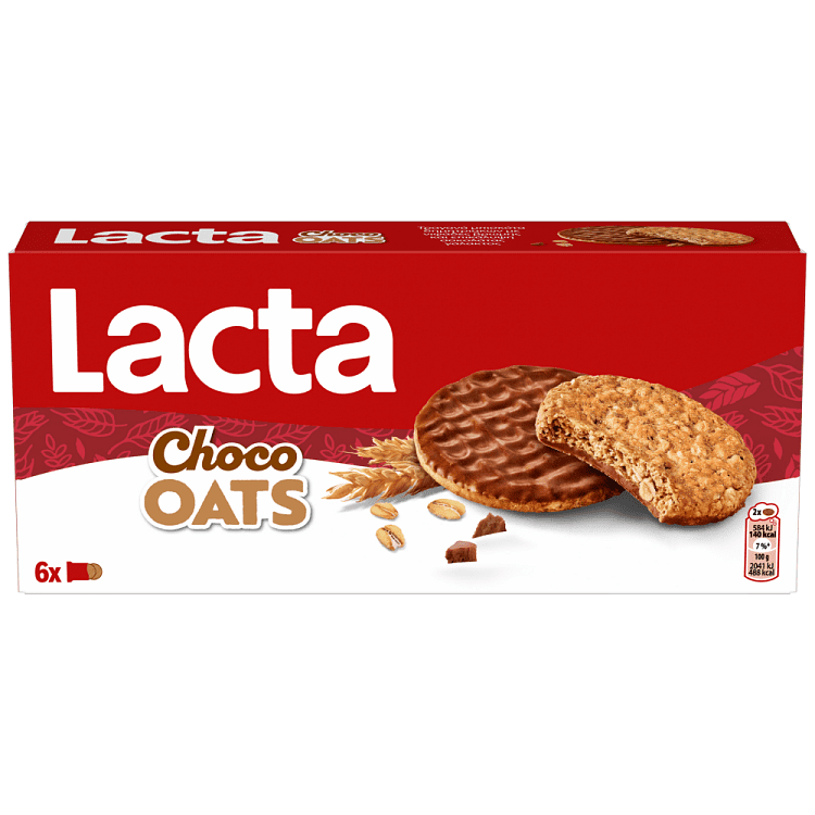 Lacta Choco Oat Biscuits 171gr