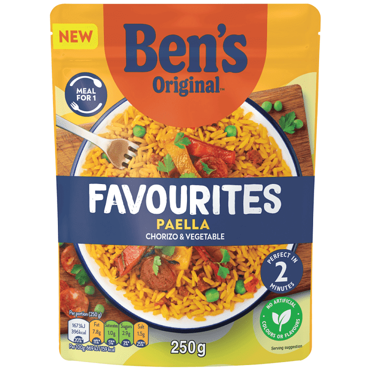 Ben's Favourites Paella 250gr