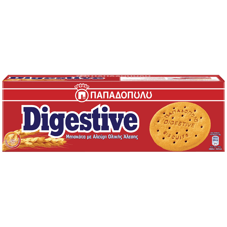 Παπαδοπούλου Μπισκότα Digestive 400gr