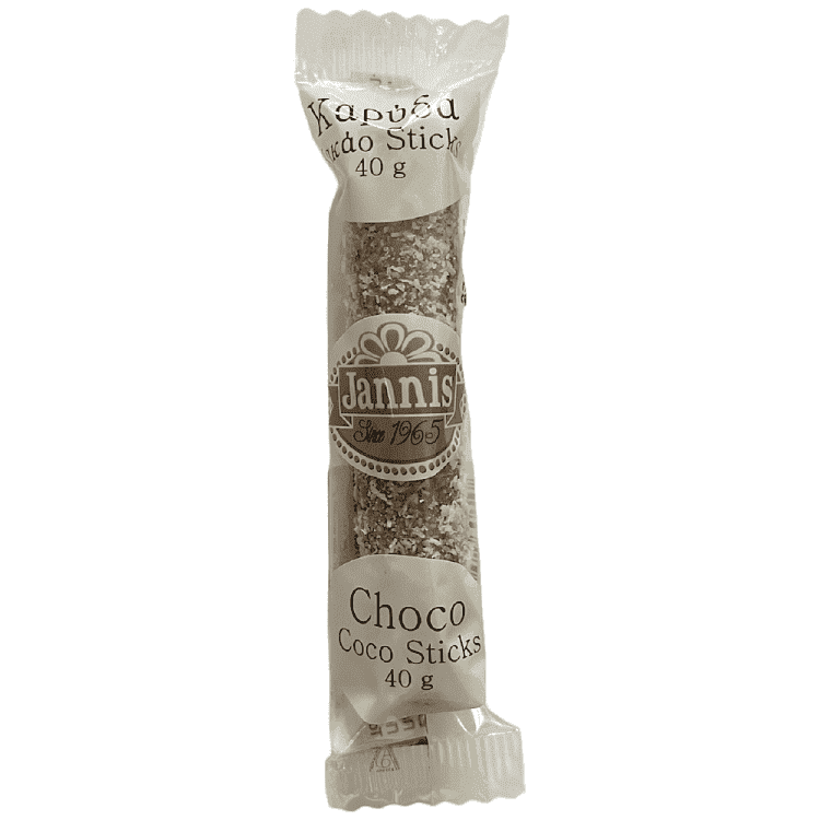 Jannis Ράβδοι Στικ Καρύδας Με Κακάο 40gr