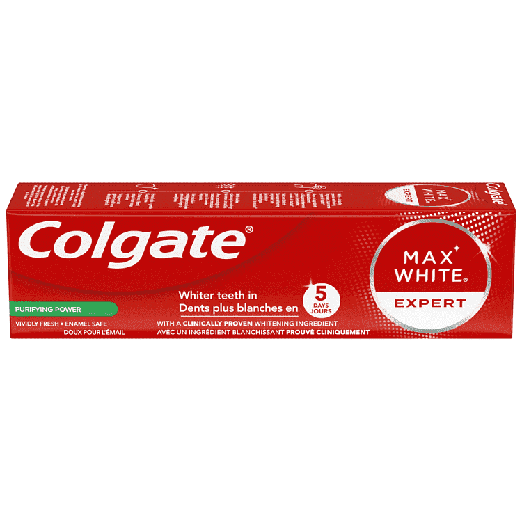 Colgate Οδοντόκρέμα Max White Expert Pure 75ml