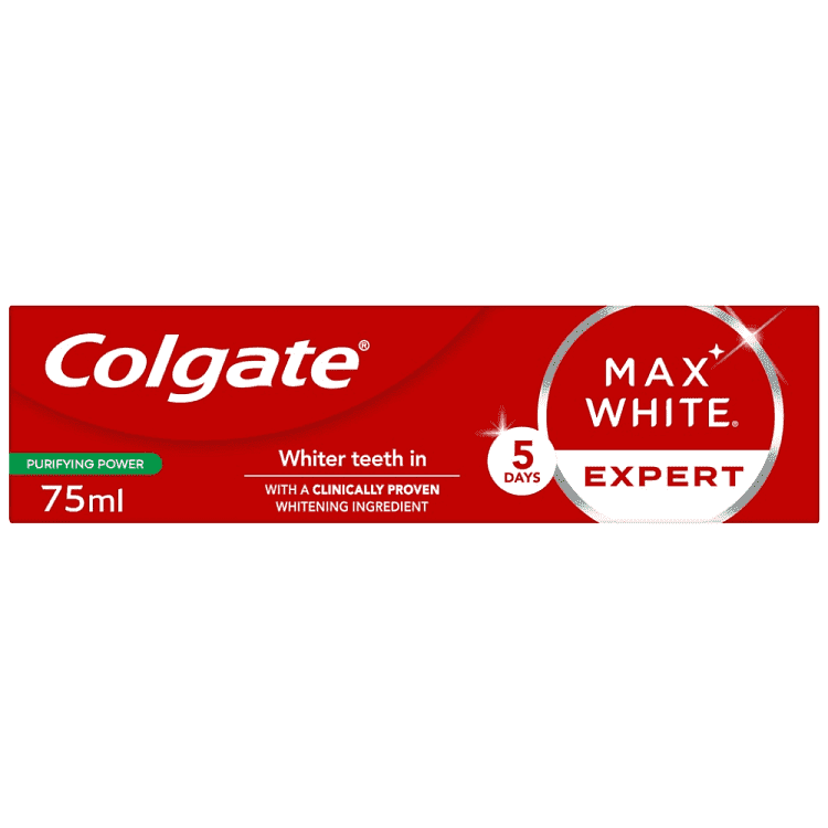 Colgate Οδοντόκρέμα Max White Expert Pure 75ml