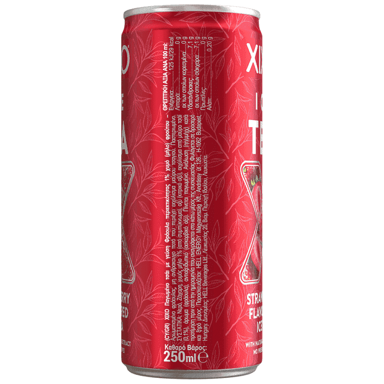 Xixo Ice Tea Φράουλα 250ml