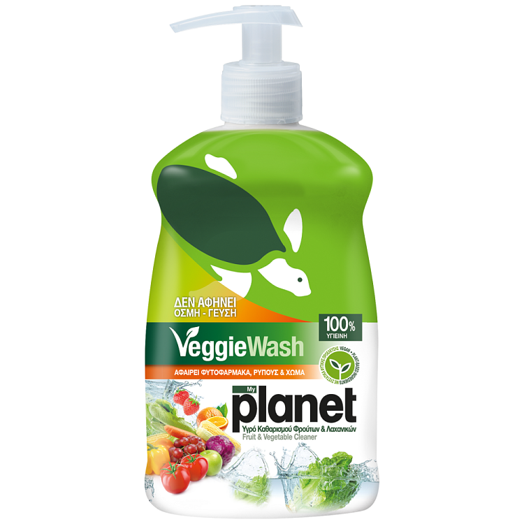 Planet Υγρό Καθαρισμού Φρούτων & Λαχανικών 450ml