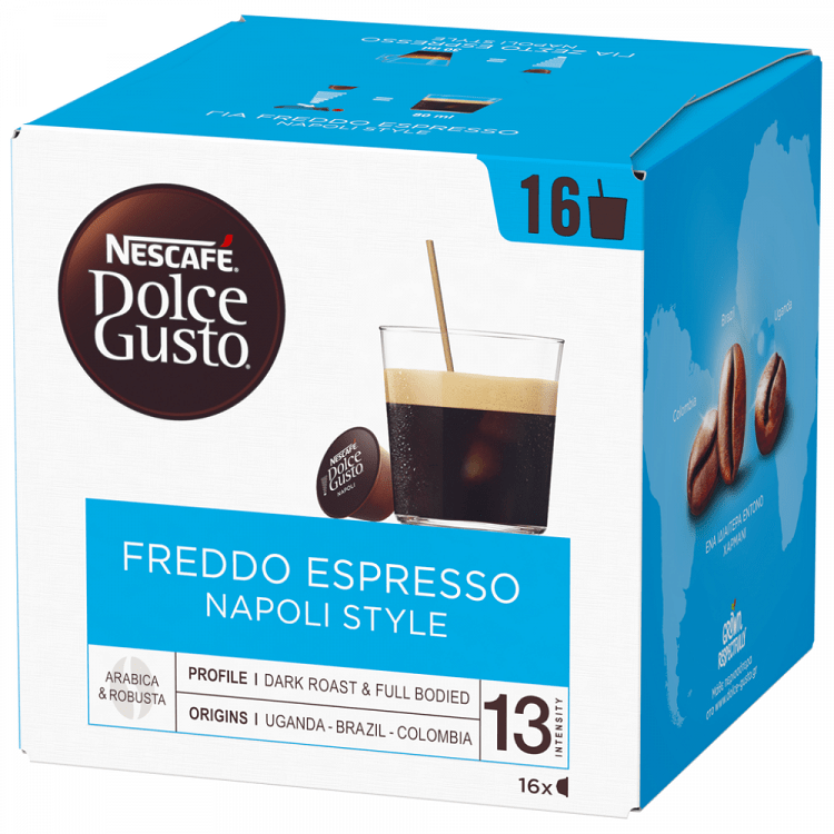 Nescafe Dolce Gusto Freddo Espresso Κάψουλες 128gr