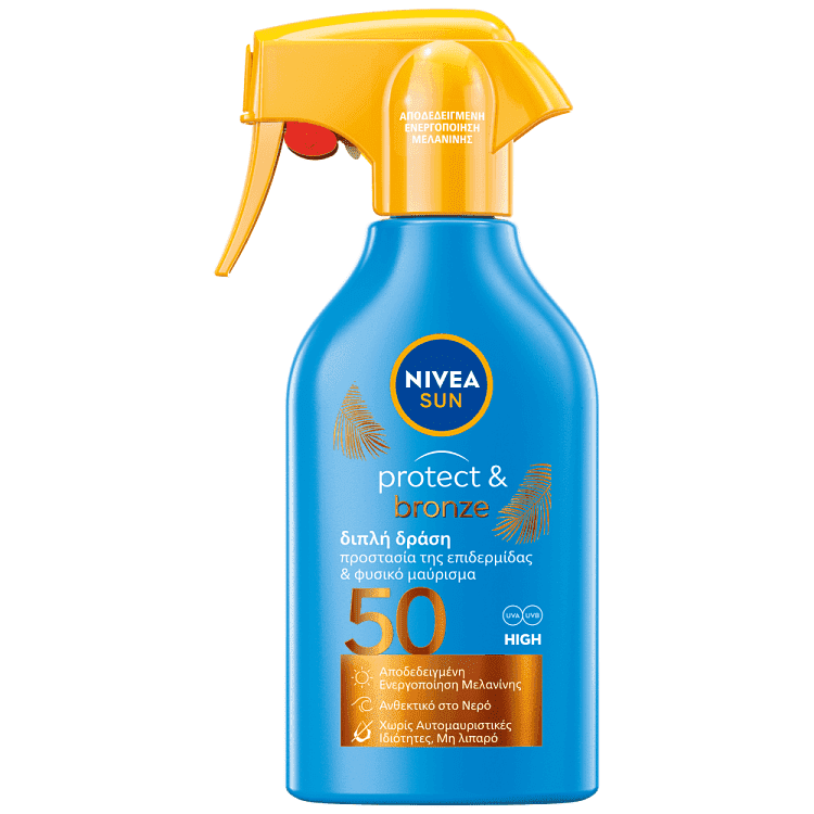 Nivea Sun Protect & Bronze Trigger Spray SPF50 270ml