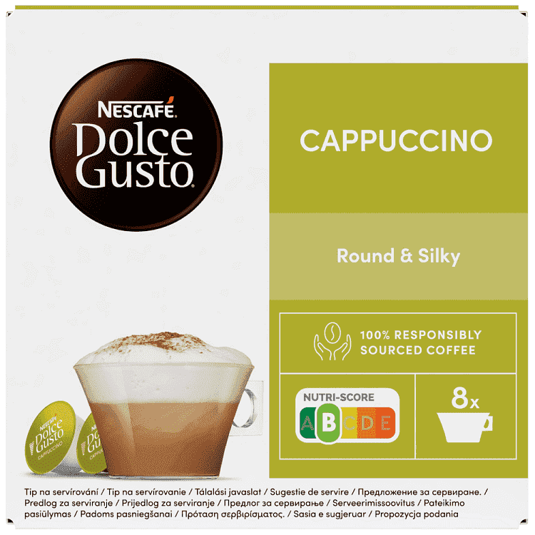 Nescafe Dolce Gusto Cappuccino Κάψουλες 186gr