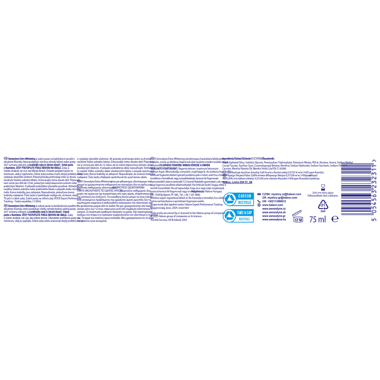 Sensodyne Gentle Whitening Οδοντόκρεμα 75ml