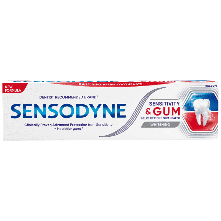 Sensodyne Sensitive & Gum Whitening Οδοντόκρεμα 75ml