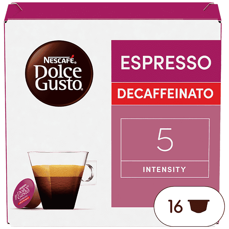 Nescafe Dolce Gusto Espresso Decaf Κάψουλες 16τεμ 88gr