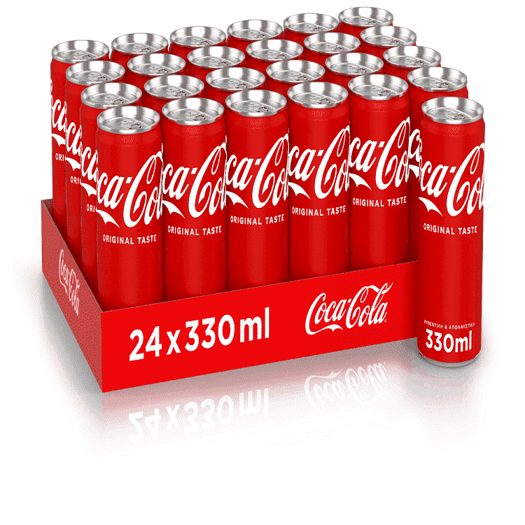 Coca Cola Κουτί 24x330ml