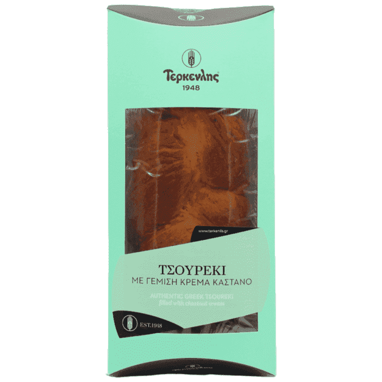 Τερκενλής Τσουρέκι Γέμιση Κρέμας Κάστανο 500gr