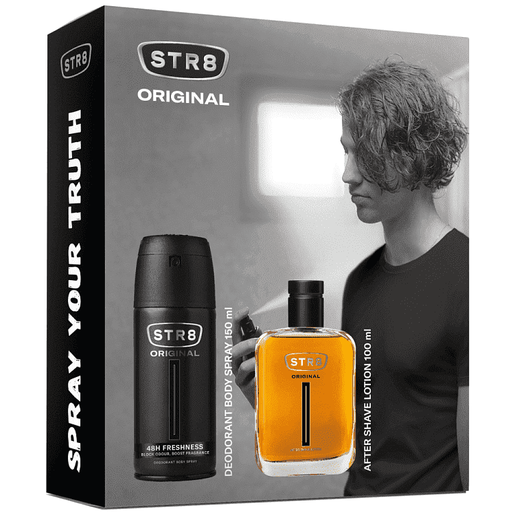 STR8 Original Σετ After Shave Lotion 100ml + Αποσμητικό Spray 150ml