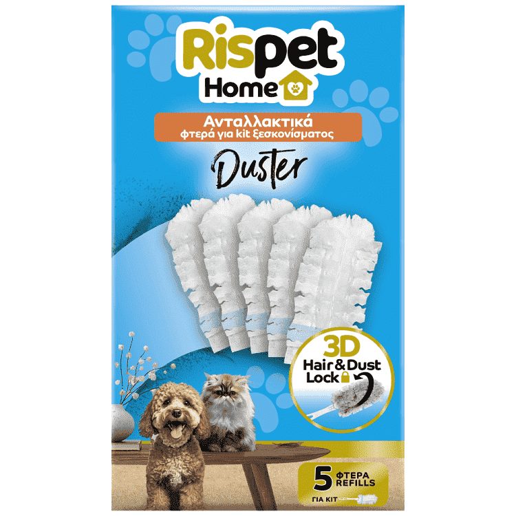 Rispet Duster Ανταλλακτικά Ξεσκονόπανα 3d 5τεμ