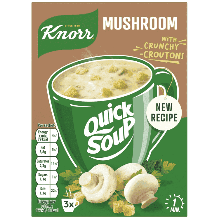 Knorr Quick Soup Μανιταρόσουπα 54gr