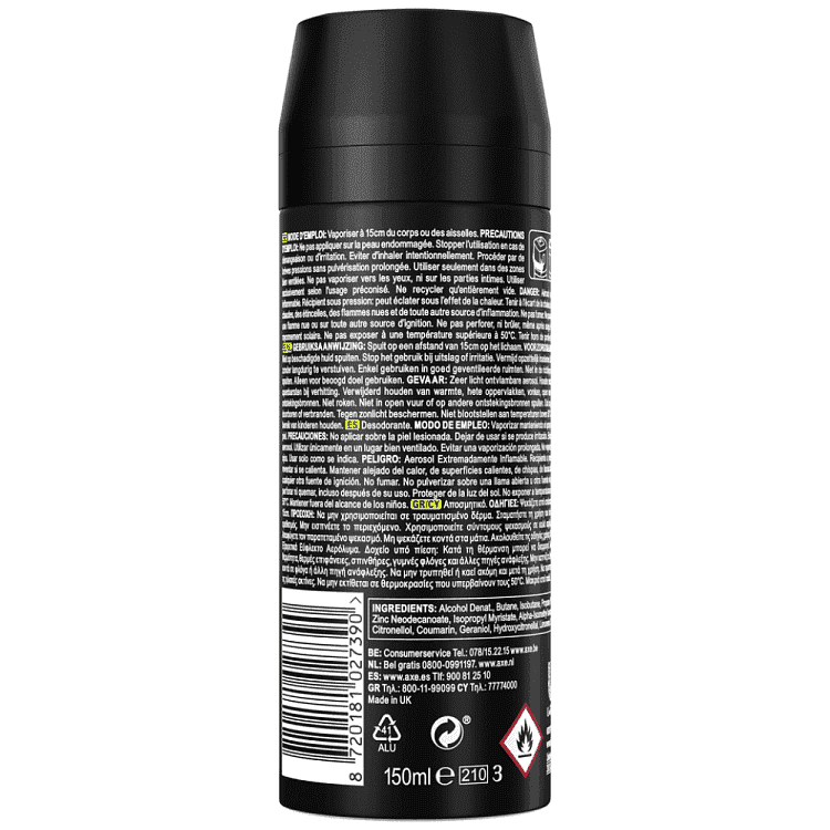 Axe You Αποσμητικό Σώματος Spray 150ml