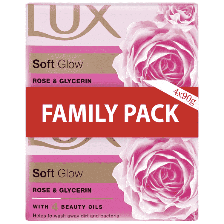 Lux Σαπούνι Soft Glow 4x90gr