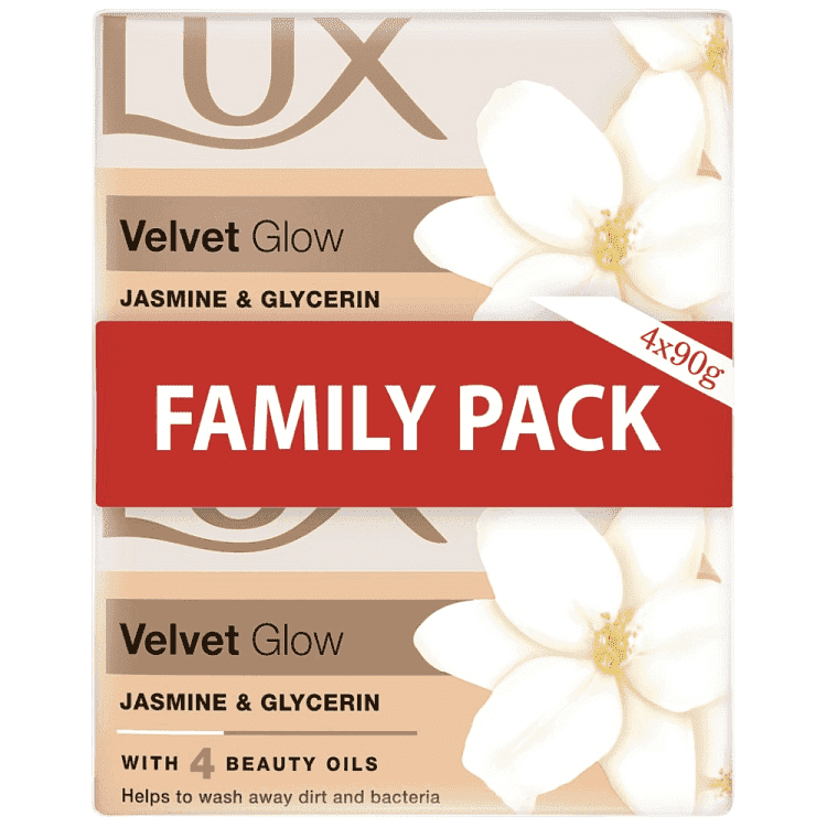 Lux Σαπούνι Velvet 4x90gr