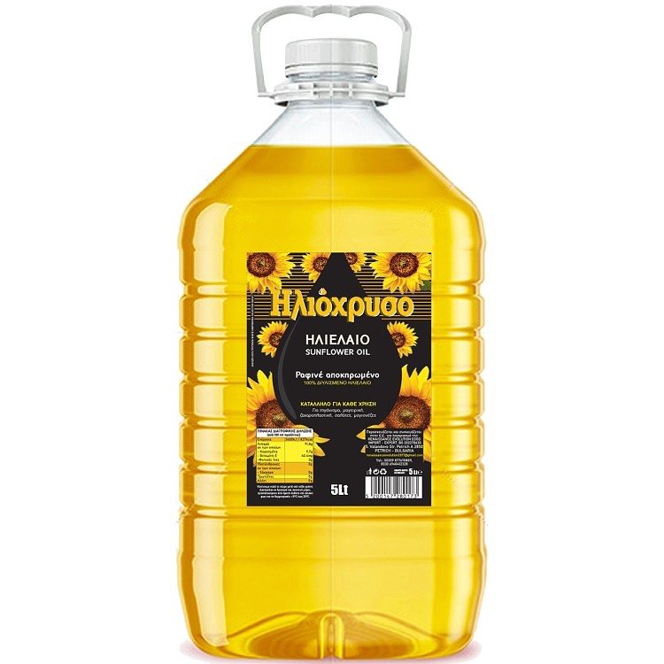 Ηλιόχρυσο Ηλιέλαιο 5lt