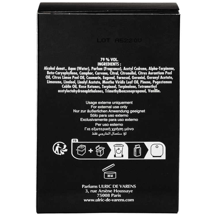 Udv Άρωμα Ανδρικό Ulric De Varens Σπρέι