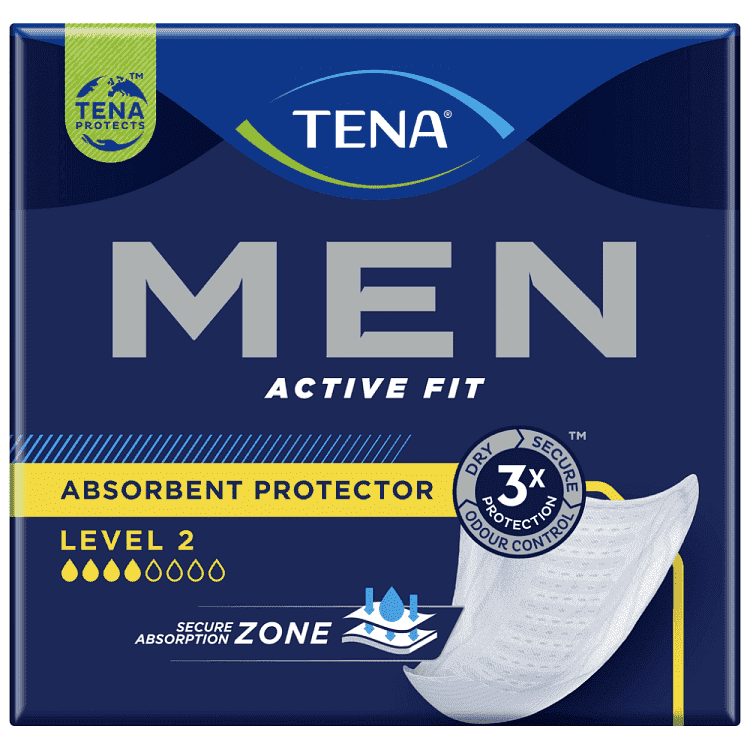 Tena Men Επιθέματα Ακράτειας Level 2 - 10τεμ