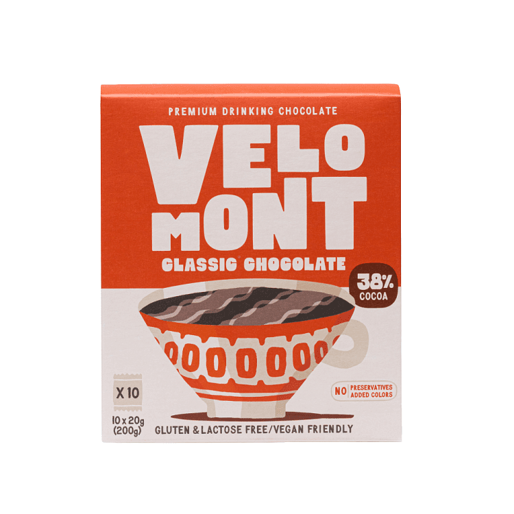 Velomont Ρόφημα Σοκολάτας 20gr 10τεμ