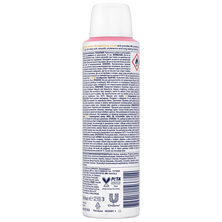 Dove Αποσμητικό Spray Talco Soft 150ml