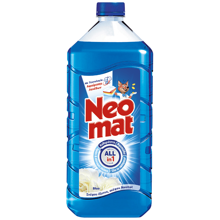 Neomat Eco Απορρυπαντικό Πλ. Gel Blue 38μεζ 1,71lt