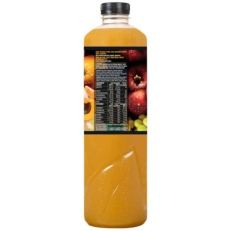 Όλυμπος Φυσικός Χυμός 9 Φρούτα 1,5lt