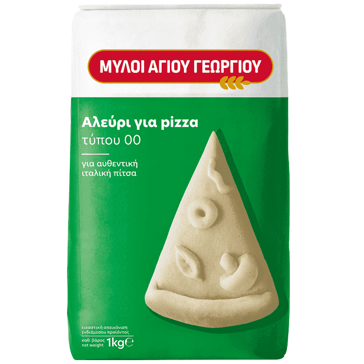 Μύλοι Αγίου Γεωργίου Αλεύρι Για Πίτσα 1kg