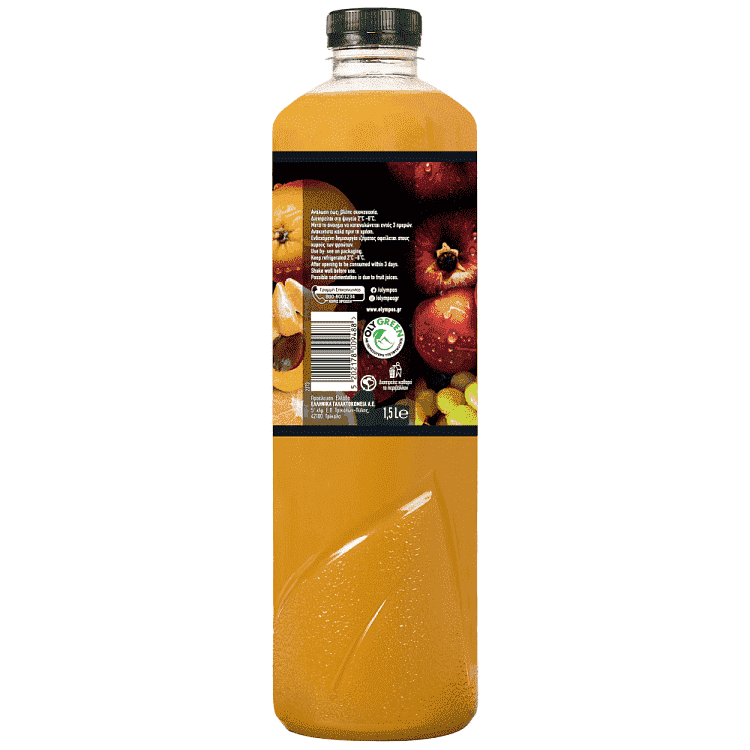 Όλυμπος Φυσικός Χυμός 9 Φρούτα 1,5lt