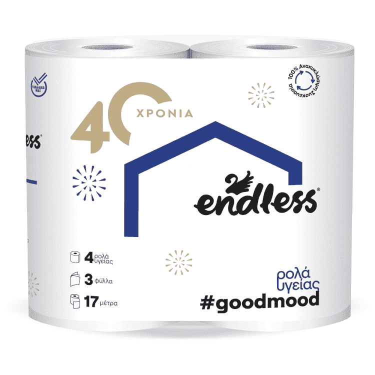 Endless Χαρτί Υγείας 3φ 4άρι 0,340kg