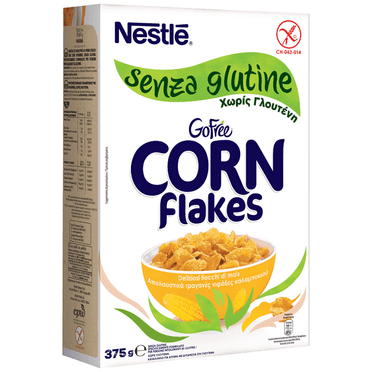 Nestle Corn Flakes Δημητριακά Χωρίς Γλουτένη 375g
