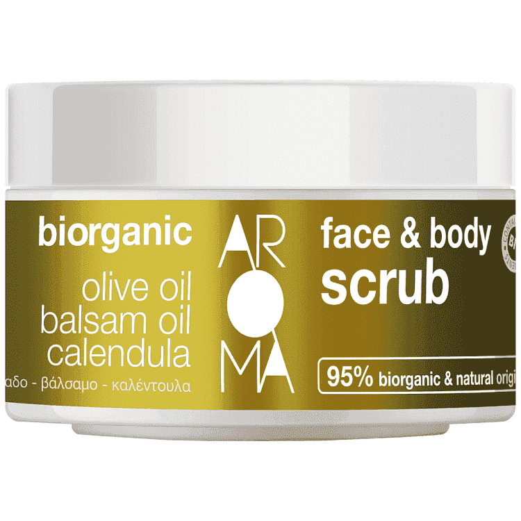 Aroma Scrub Ελαιόλαδο & Βάλσαμο 200ml