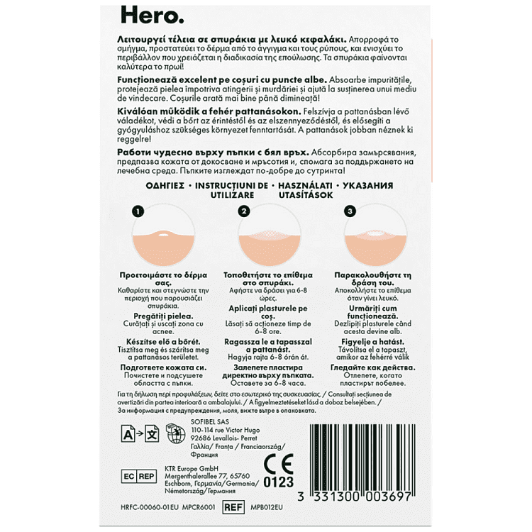 Hero Anti Pimple Patches Original 24gr
