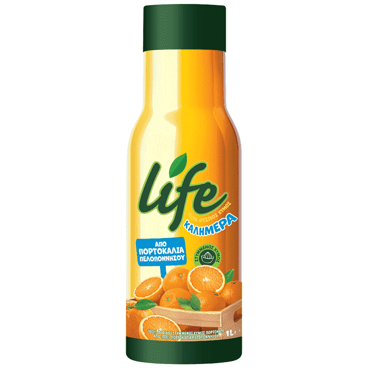 Life Καλημέρα Πορτοκάλι 1lt