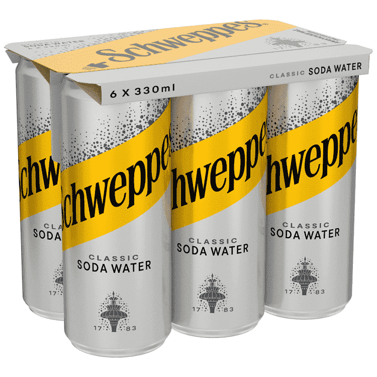 Schweppes Club Soda 6x330ml