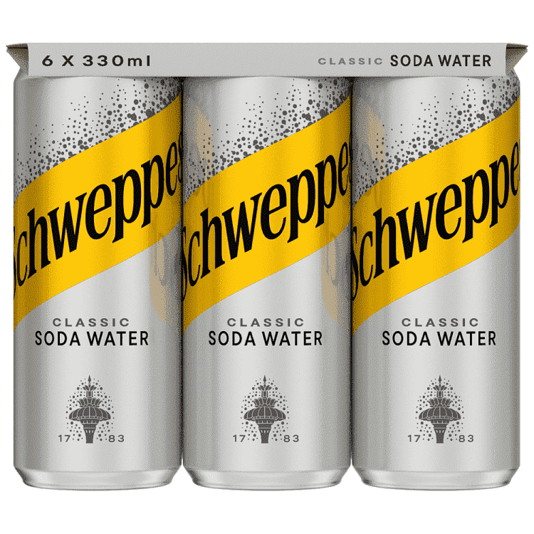 Schweppes Club Soda 6x330ml