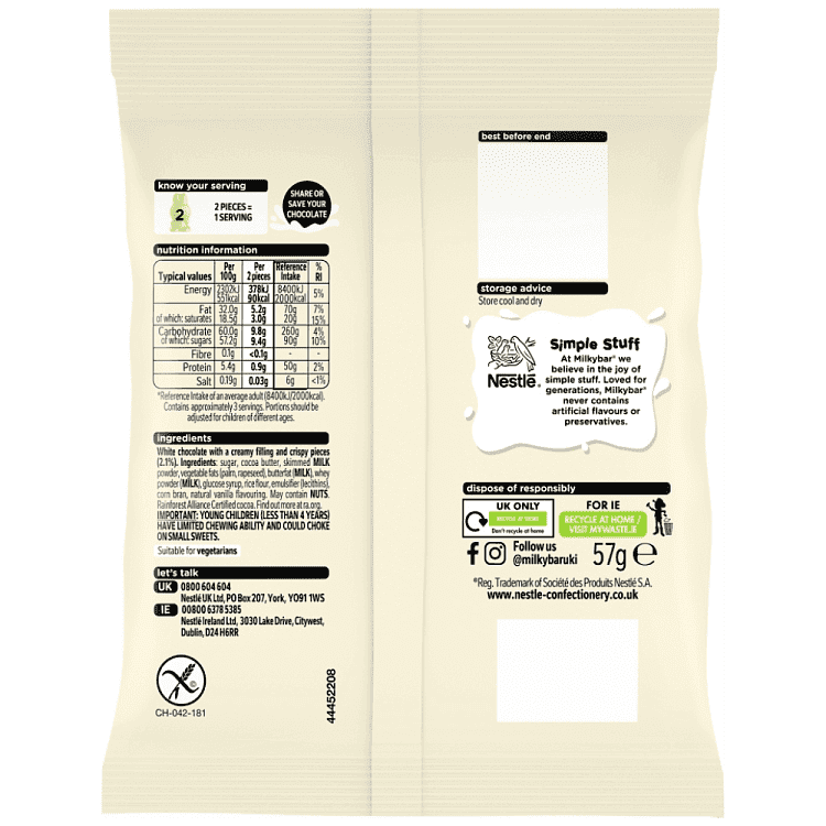 Nestle Milkybar Easter Friends 57gr