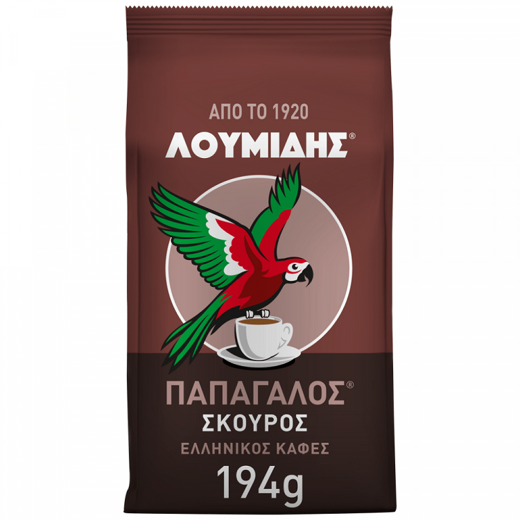 ΛΟΥΜΙΔΗΣ ΠΑΠΑΓΑΛΟΣ Ελληνικός Καφές Σκούρος 194gr