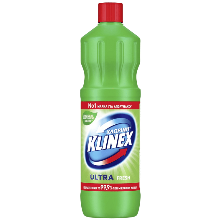 Klinex Ultra Χλωρίνη Fresh 1250ml 2τεμ Giga Pack